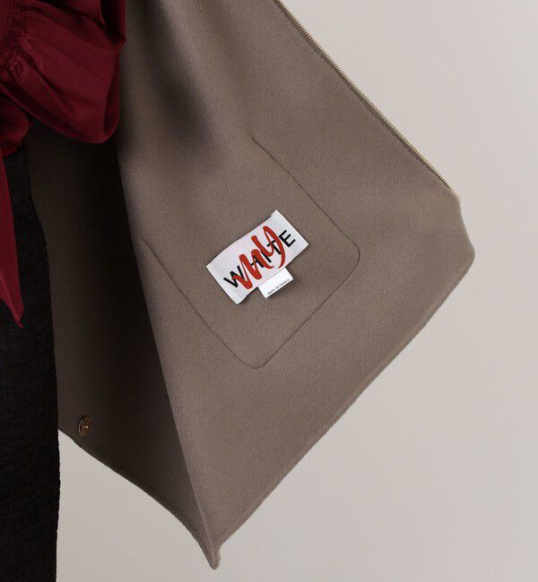 TOMORROWLAND BUYING WEAR「【一部展開店舗限定】my WHITE コンビネーションケーブル コート」|ポンチョ・ケープ|