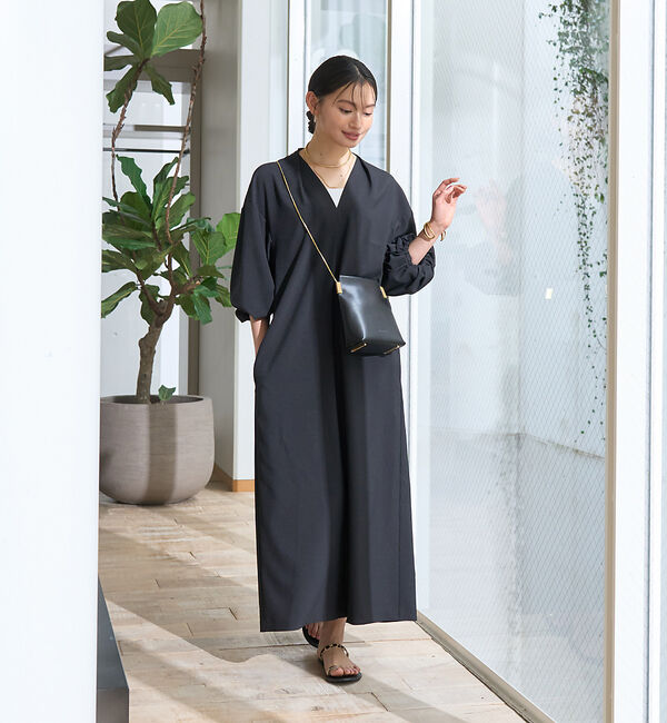 Rouge vif「【セットアップ対応】タックリラックスワンピース」|ワンピース|