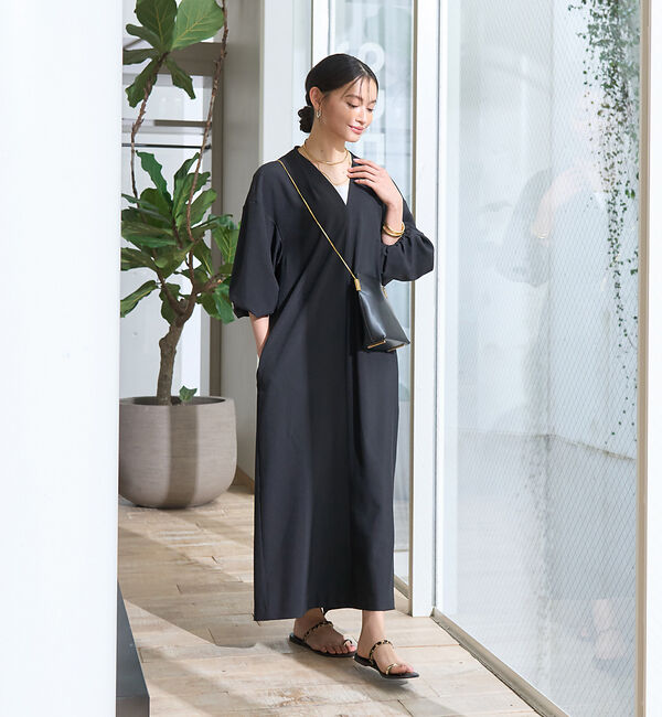 Rouge vif「【セットアップ対応】タックリラックスワンピース」|ワンピース|
