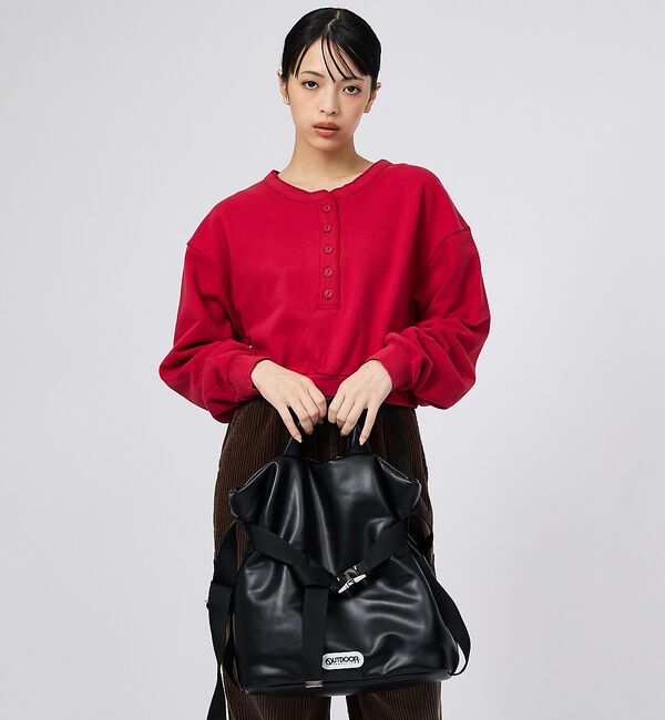 Rouge vif「【OUTDOOR PRODUCTS / アウトドアプロダクツ】2WAY巾着ベルト」|ショルダー・メッセンジャー|