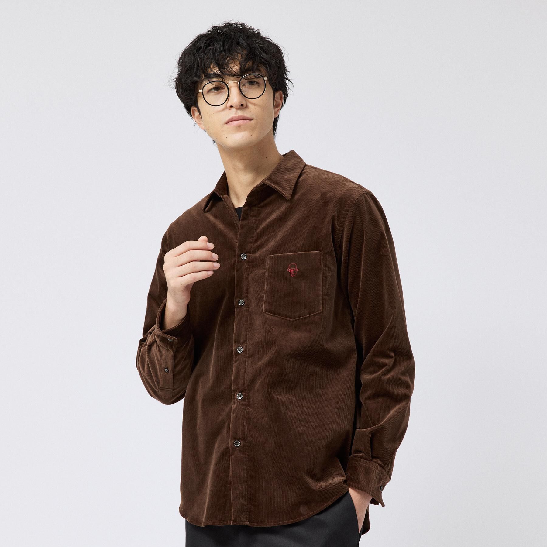 TAKEO KIKUCHI「ストレッチ コーデュロイ シャツ」|シャツ・ブラウス|