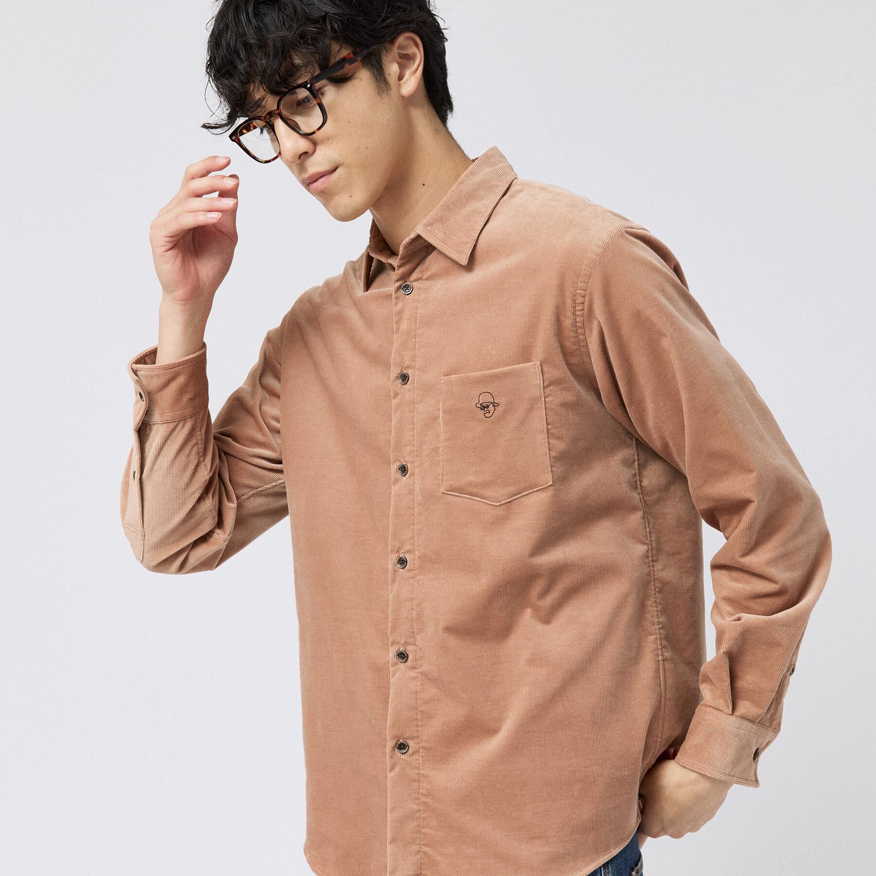 TAKEO KIKUCHI「ストレッチ コーデュロイ シャツ」|シャツ・ブラウス|