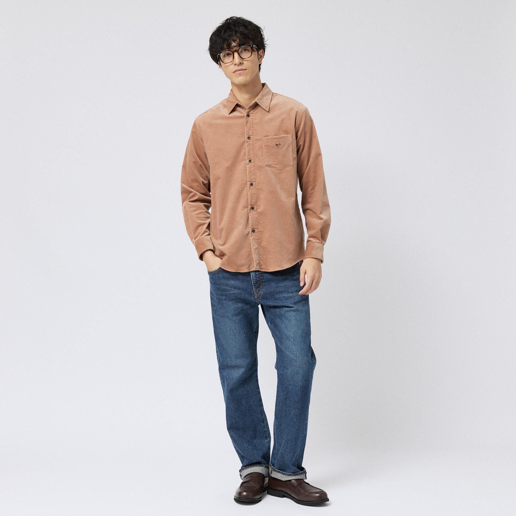 TAKEO KIKUCHI「ストレッチ コーデュロイ シャツ」|シャツ・ブラウス|