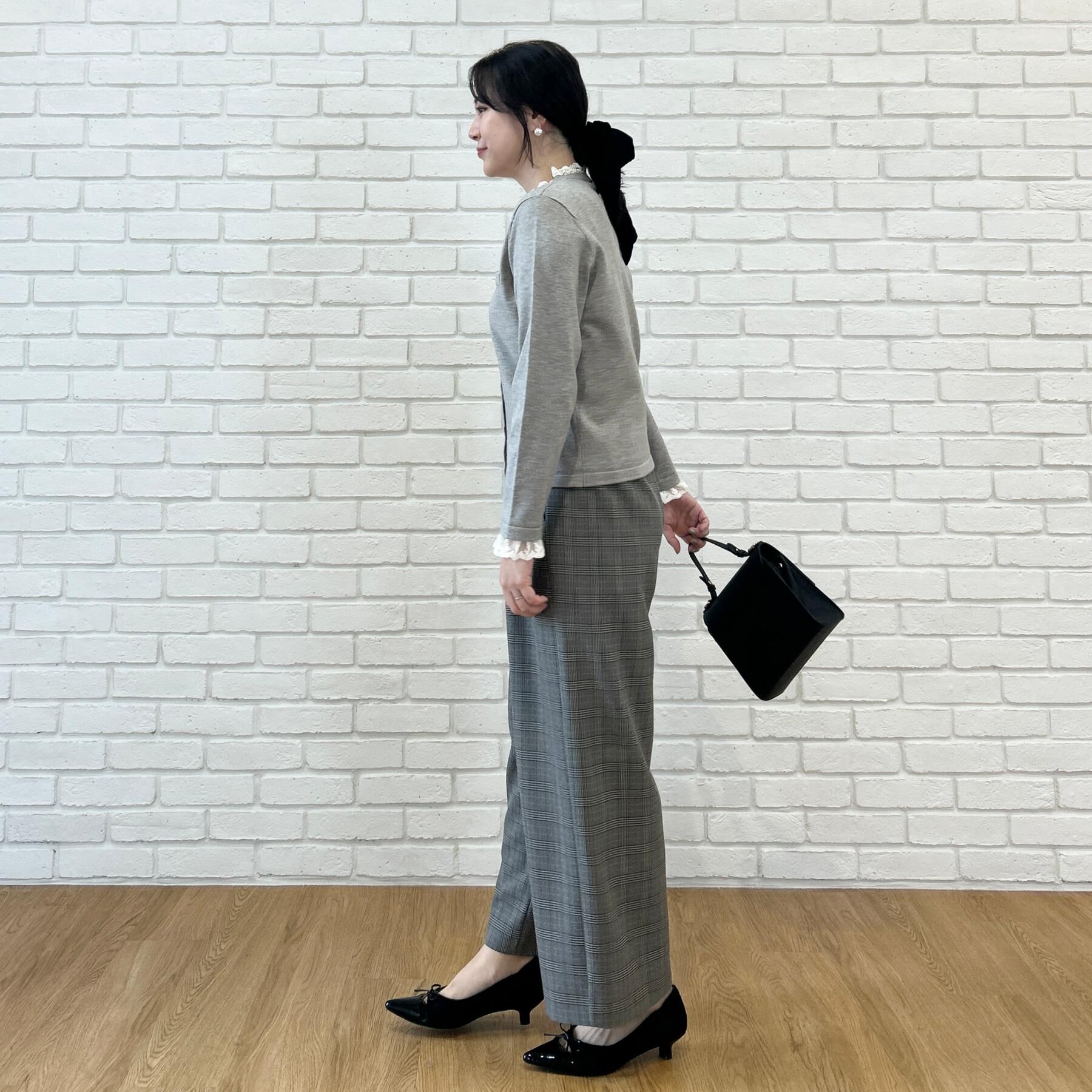Couture broach「【一枚で華やぐ】レースフリル カーディガン」|カーディガン|