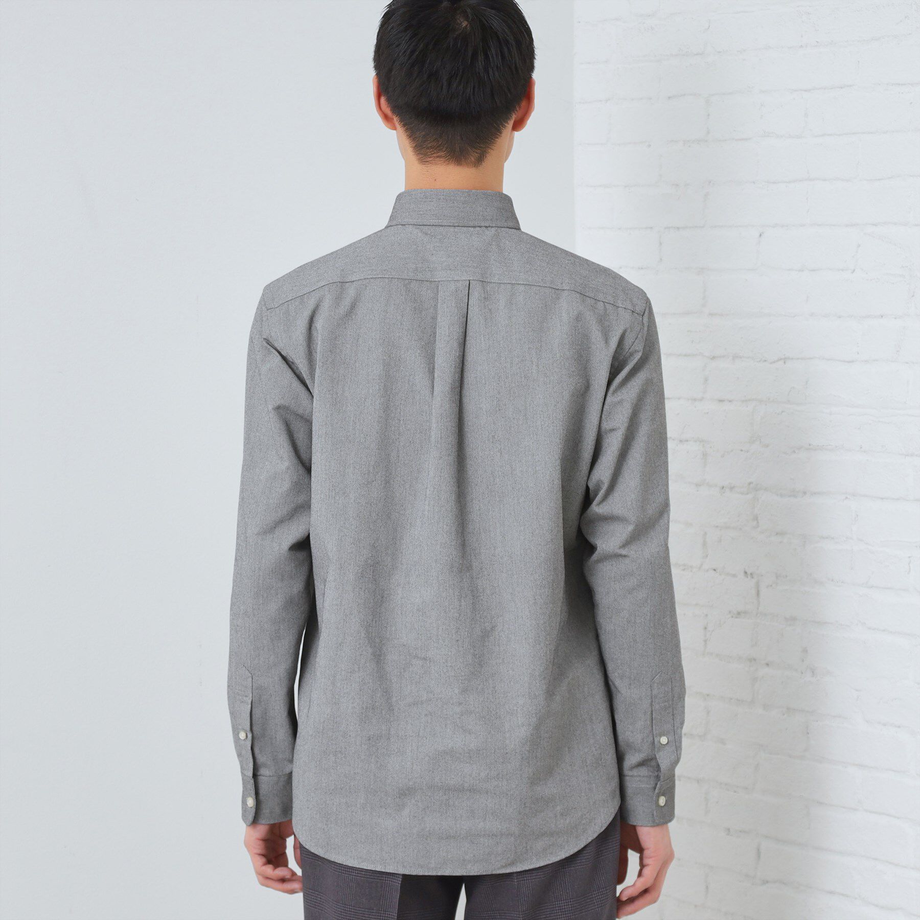 THE SHOP TK「【ON/OFF兼用】シャンブレー オックスシャツ 洗濯機OK / 吸水速乾 / 汗じみ防止」|シャツ・ブラウス|