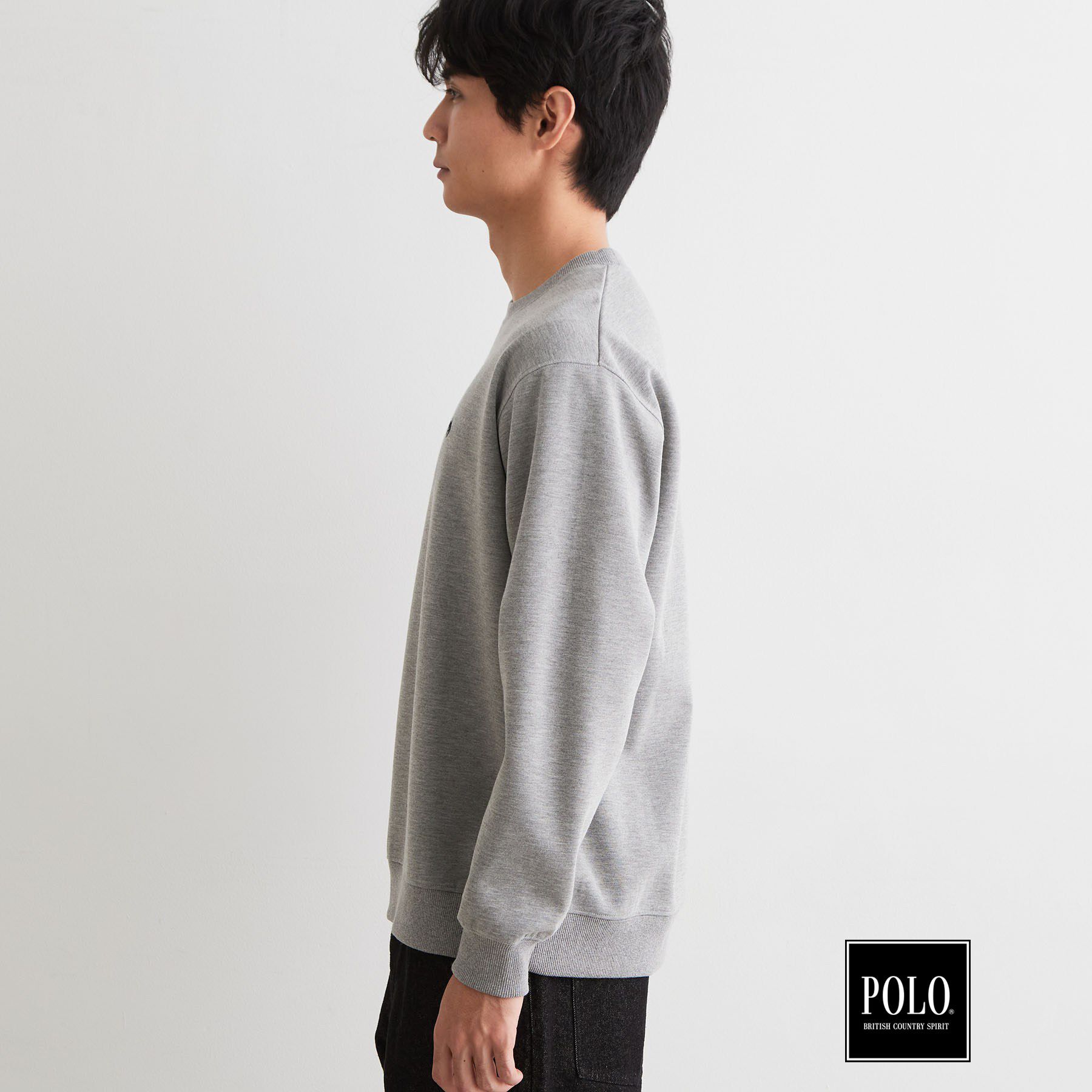 THE SHOP TK「POLO BCS ／ 別注ダンボールスウェット」|Tシャツ・カットソー|