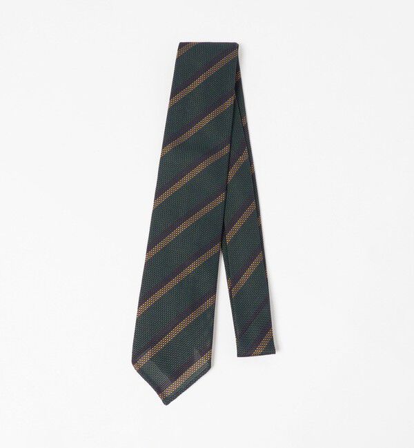 UNITED ARROWS「＜ARCURI＞レジメンタル ジャガード ネクタイ」|ネクタイ・蝶ネクタイ|DK.GREEN