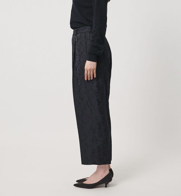 UNITED ARROWS「ペイズリー ジャガード テーパードパンツ」|スラックス|