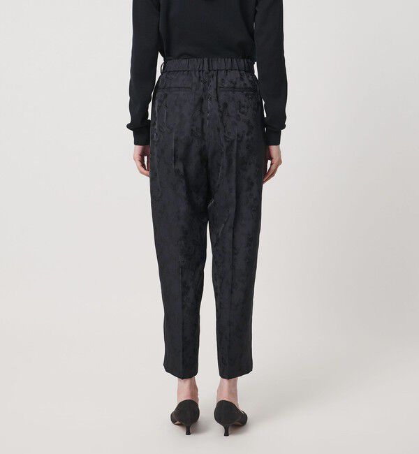 UNITED ARROWS「ペイズリー ジャガード テーパードパンツ」|スラックス|