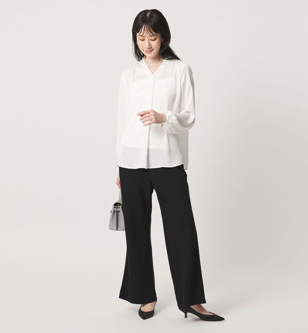 UNITED ARROWS「drapy イージーパンツ」|スラックス|