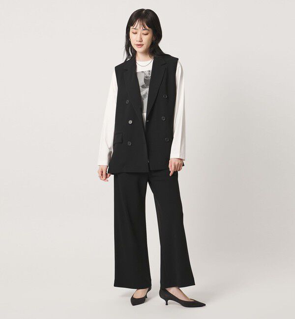 UNITED ARROWS「drapy イージーパンツ」|スラックス|