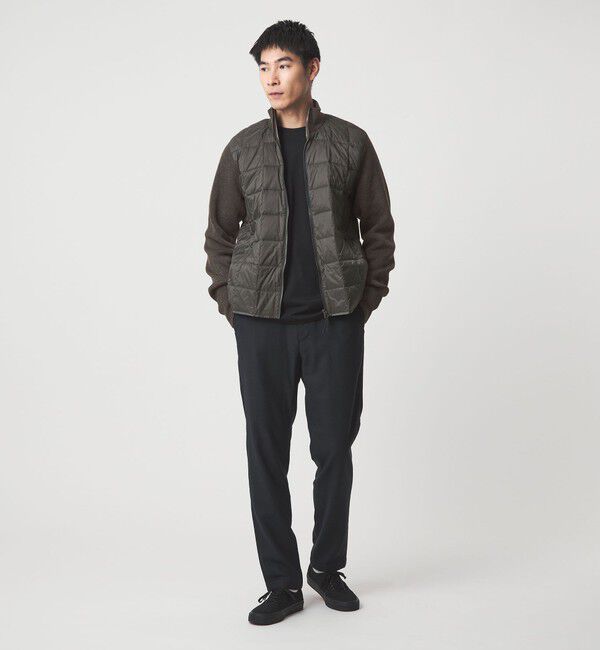 UNITED ARROWS green label relaxing「＜TAION＞ニット スリーブ ダウンジャケット」|ダウン|