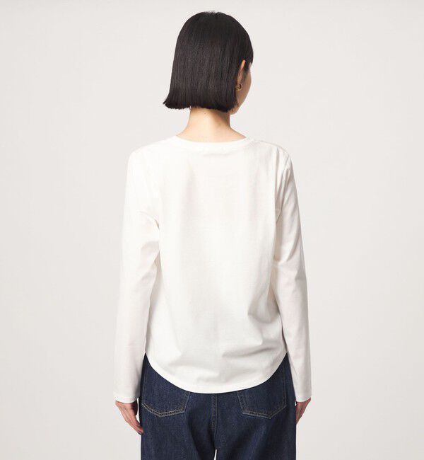 UNITED ARROWS green label relaxing「ロゴ  ロングスリーブ カットソー」|Tシャツ・カットソー|