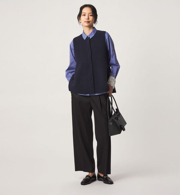 UNITED ARROWS green label relaxing「FOXブレンド セッケツ ニット ジレ」|ベスト・ジレ|