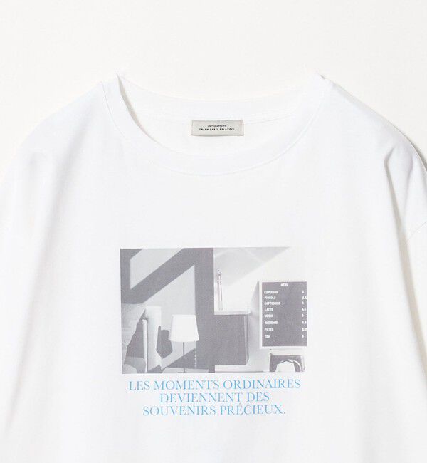 UNITED ARROWS green label relaxing「フォト ロングスリーブ Tシャツ」|Tシャツ・カットソー|