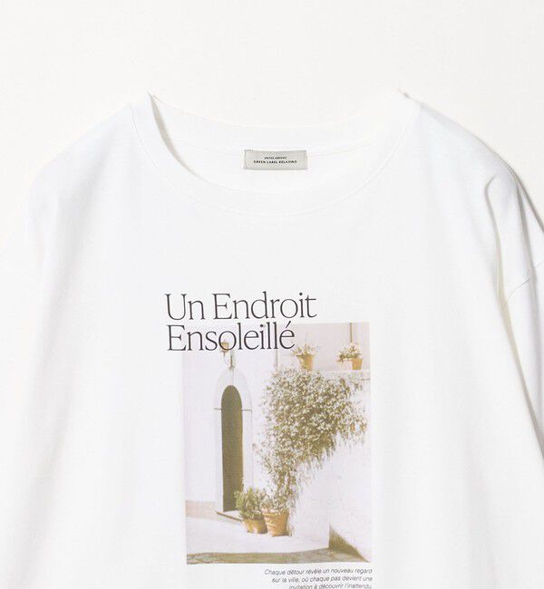 UNITED ARROWS green label relaxing「フォト ロングスリーブ Tシャツ」|Tシャツ・カットソー|