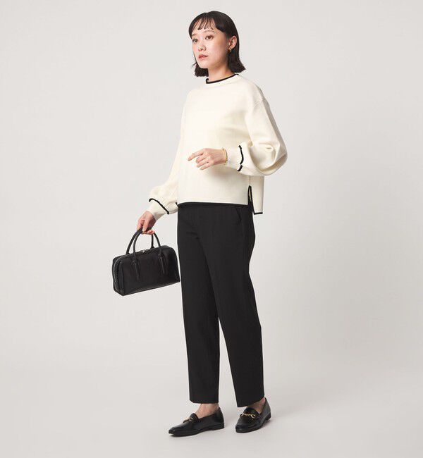 UNITED ARROWS green label relaxing「ウール スムース ハイネック プルオーバー ウォッシャブル」|ニット・セーター|