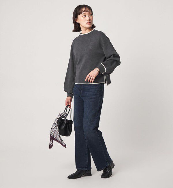 UNITED ARROWS green label relaxing「ウール スムース ハイネック プルオーバー ウォッシャブル」|ニット・セーター|