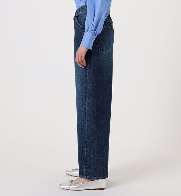 MACPHEE「コットンデニム コクーンテーパードパンツ」|デニム|