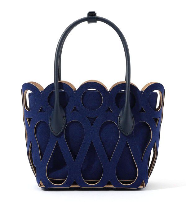 TOMORROWLAND GOODS「MARY AL TERNA MAZE ハンドバッグ」|ハンドバッグ|67 ダークブルー