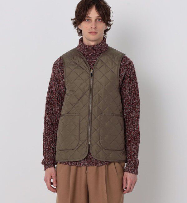 TOMORROWLAND MENS「【別注】Barbour CL BEAUFORT 3WAY ウールブルゾン DORMEUIL」|ブルゾン・スタジャン|