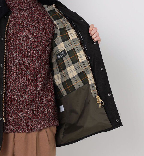 TOMORROWLAND MENS「【別注】Barbour CL BEAUFORT 3WAY ウールブルゾン DORMEUIL」|ブルゾン・スタジャン|