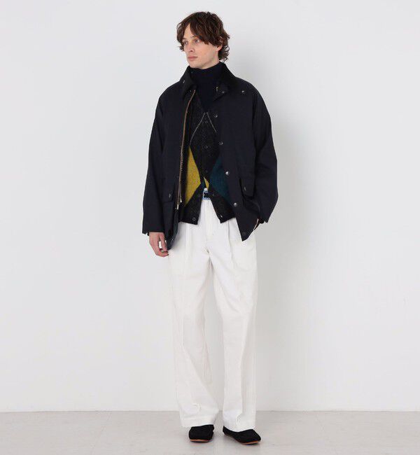TOMORROWLAND MENS「【別注】Barbour CL BEAUFORT 3WAY ウールブルゾン DORMEUIL」|ブルゾン・スタジャン|