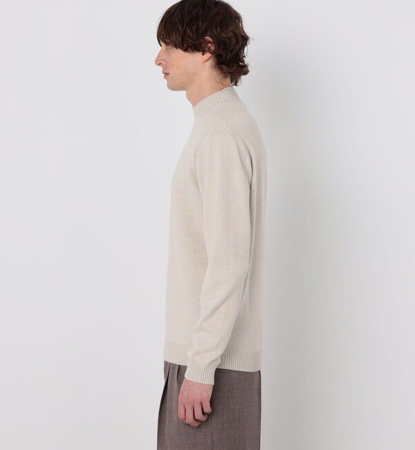 TOMORROWLAND MENS「TOMORROWLAND tricot メリノベーシック モックネックプルオーバー」|ニット・セーター|