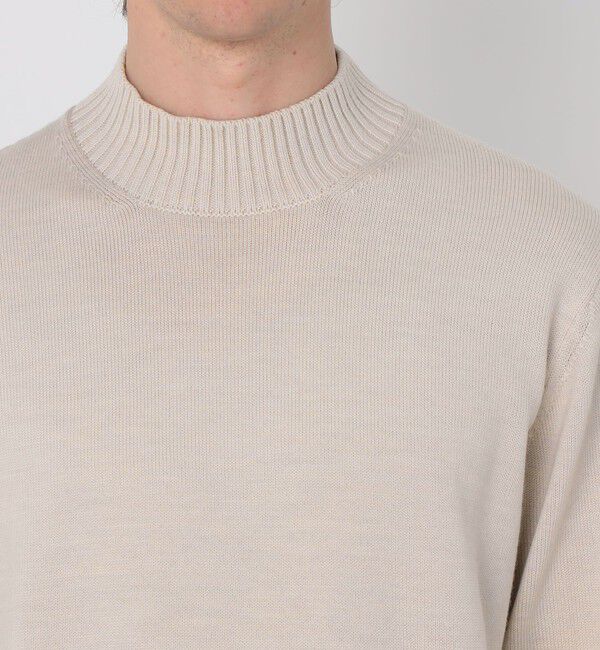 TOMORROWLAND MENS「TOMORROWLAND tricot メリノベーシック モックネックプルオーバー」|ニット・セーター|