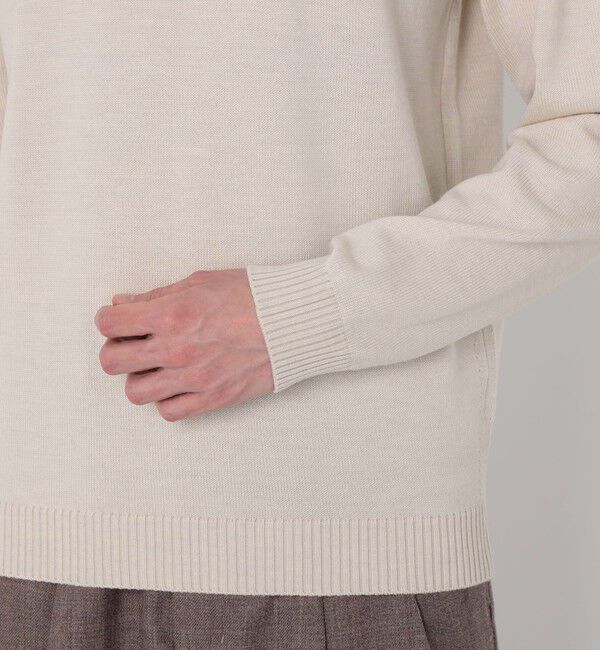 TOMORROWLAND MENS「TOMORROWLAND tricot メリノベーシック モックネックプルオーバー」|ニット・セーター|
