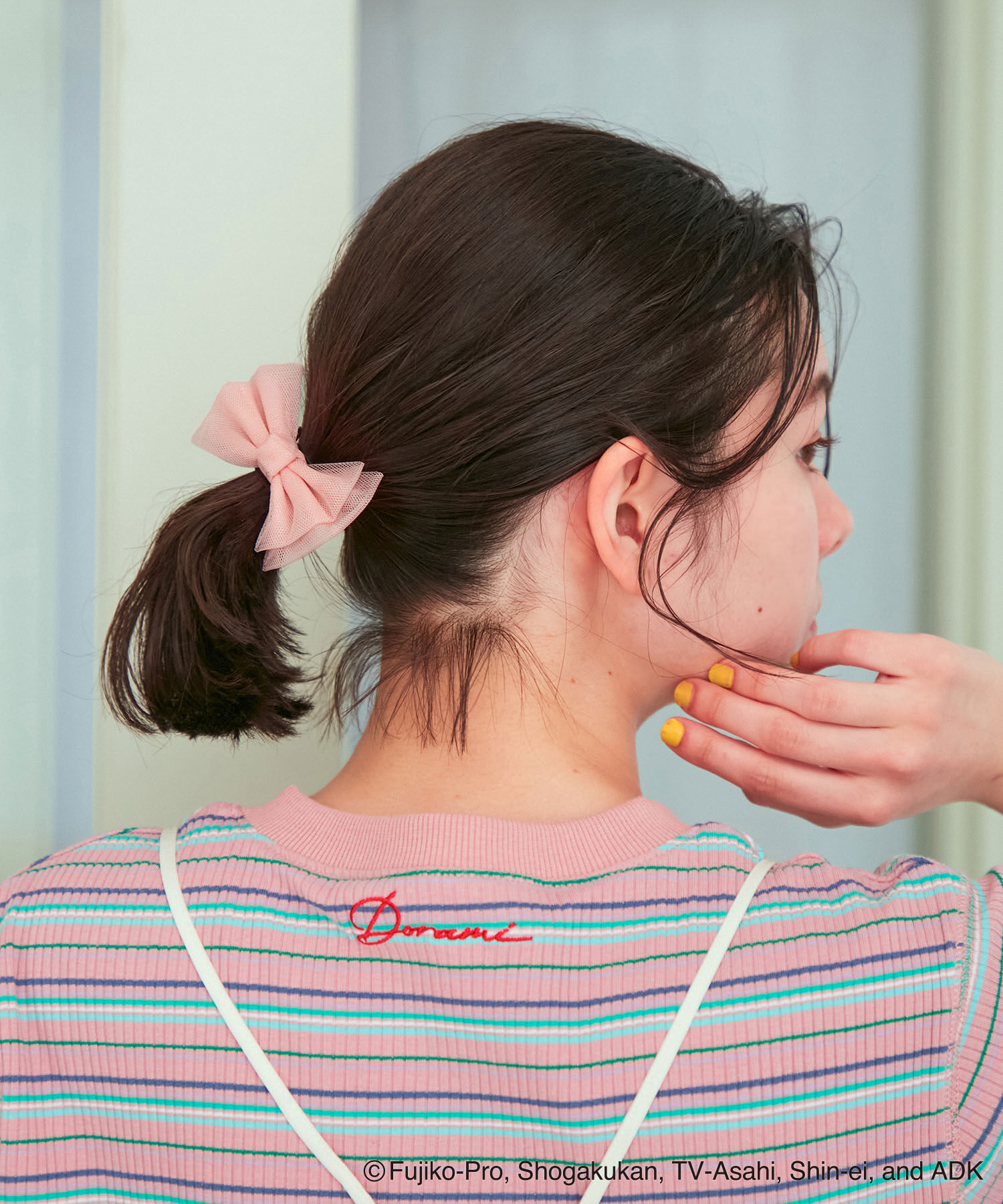 ROPE PICNIC PASSAGE「【ドラえもんコレクション】チュールリボンヘアゴム」|ヘアゴム・シュシュ|