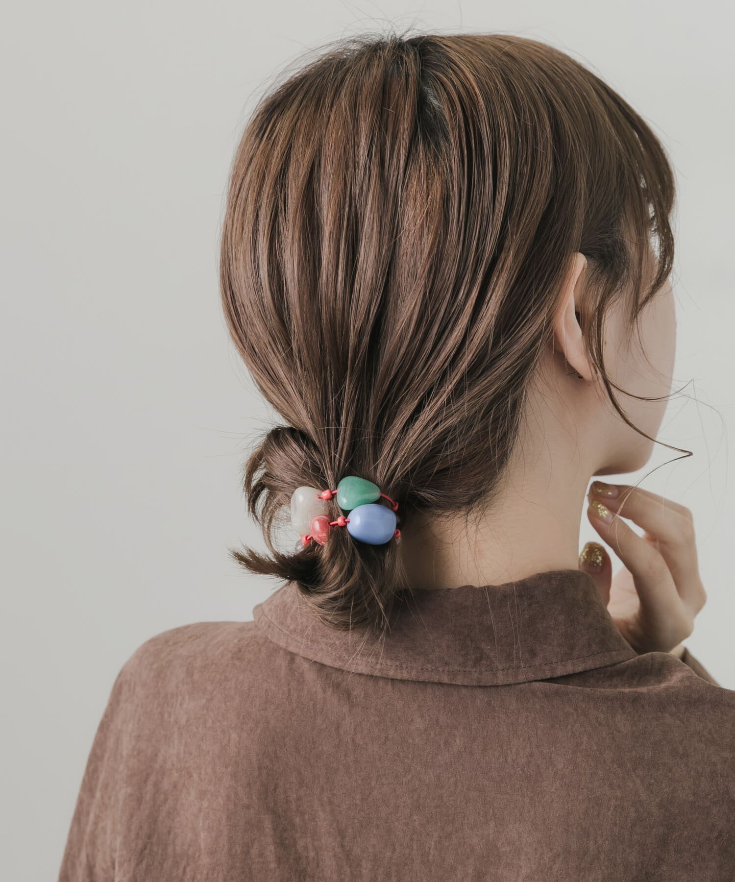 SMELLY「カラフルモチーフヘアポニー」|ヘアゴム・シュシュ|