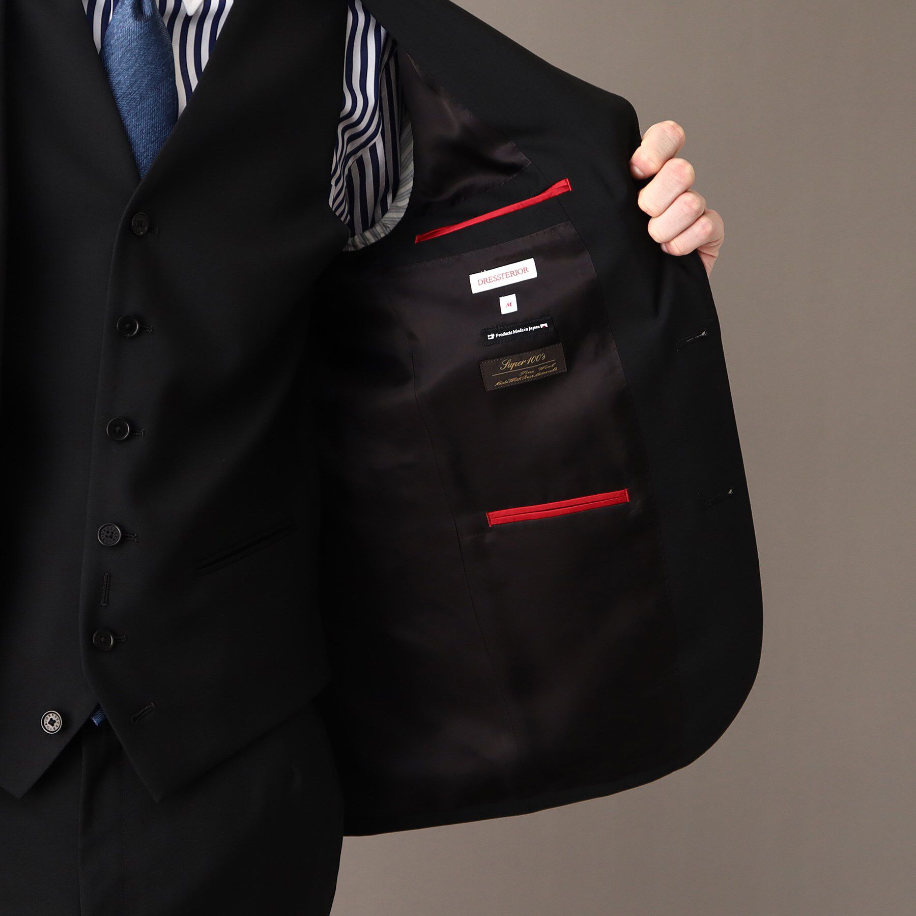 DRESSTERIOR「【春夏モデル】スリーピース SET UP ジャケット」|テーラードジャケット|