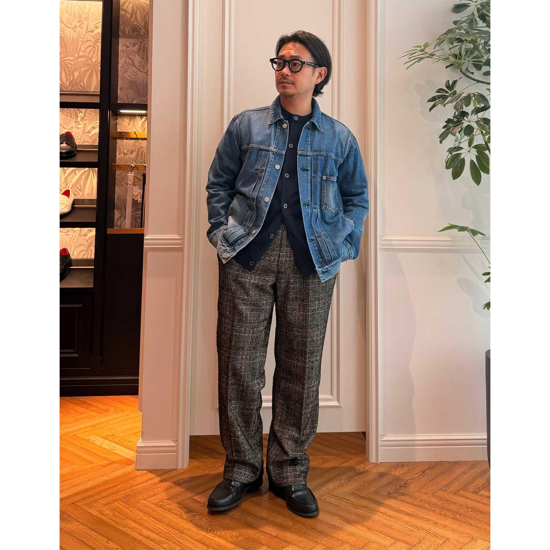 DRESSTERIOR「ファーストモデル ユーズドデニムGジャン」|デニムジャケット|
