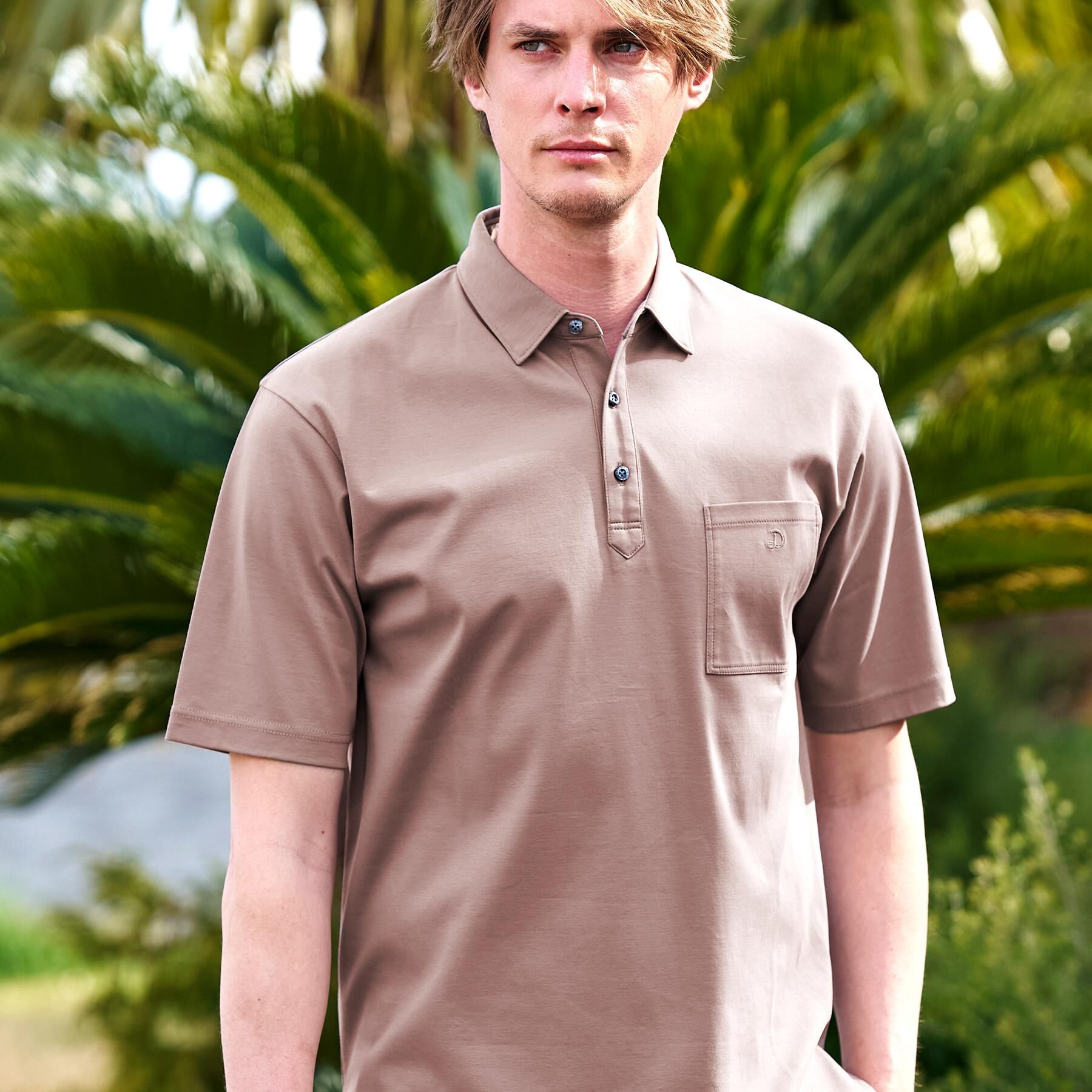 DRESSTERIOR「【接触冷感/抗菌防臭/消臭/Safari5月号掲載】ICE CLEAR COTTON オーバーフィッ」|ポロシャツ|