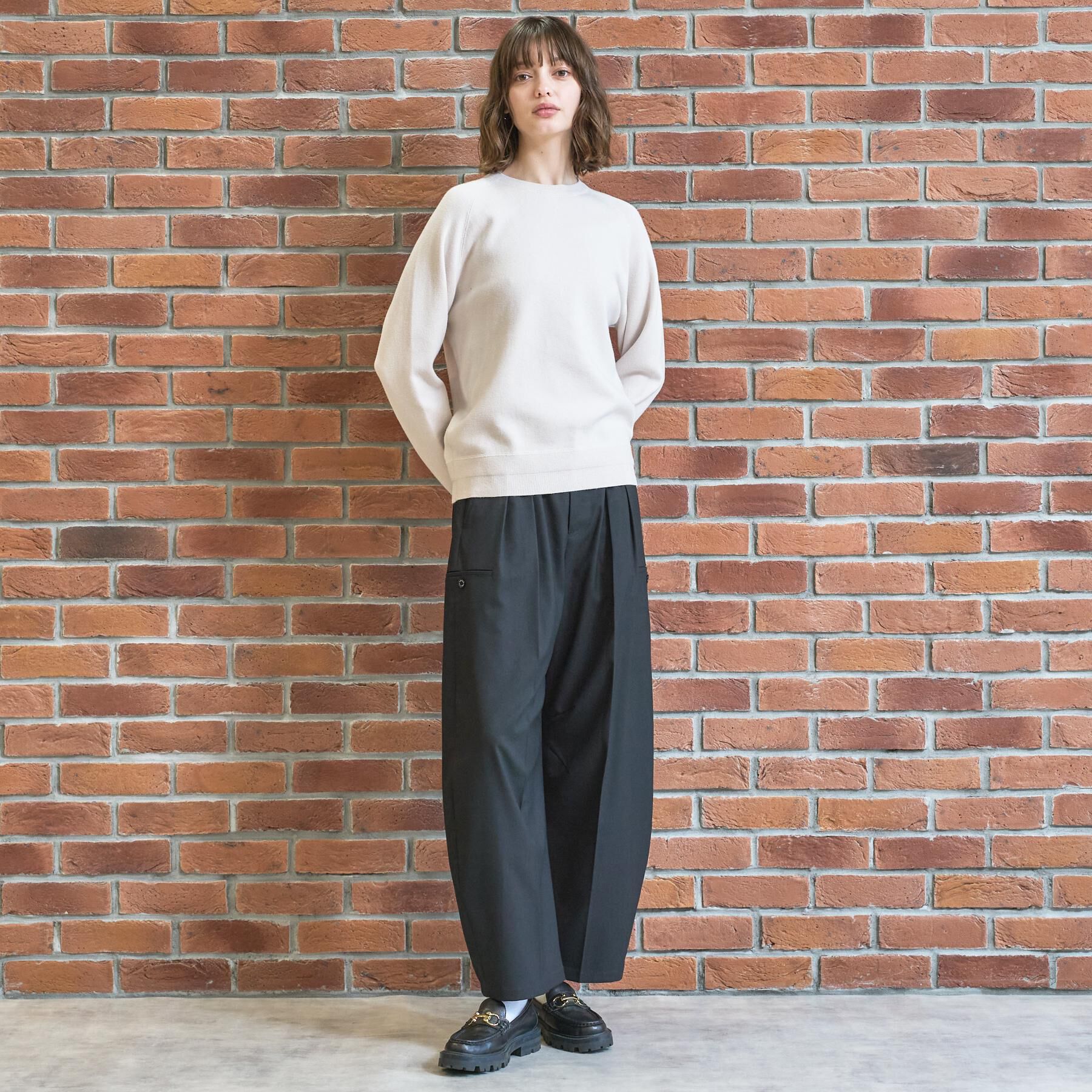 DRESSTERIOR「【STORY11月号掲載/マシンウォッシャブル】コットンカシミヤニット」|ニット・セーター|