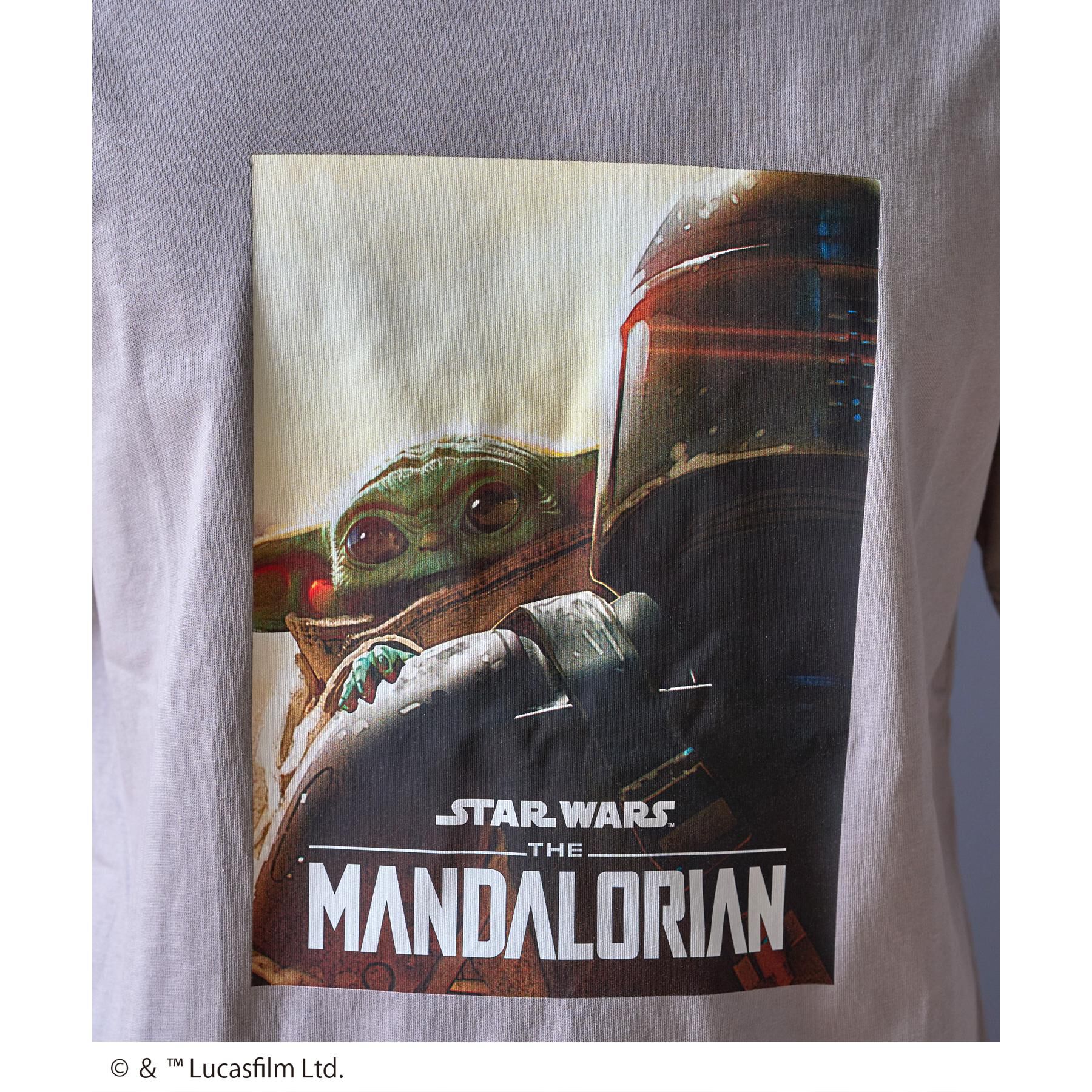 DRESSTERIOR「STAR WARS マンダロリアン・アンド・グローグー Tシャツ」|Tシャツ・カットソー|