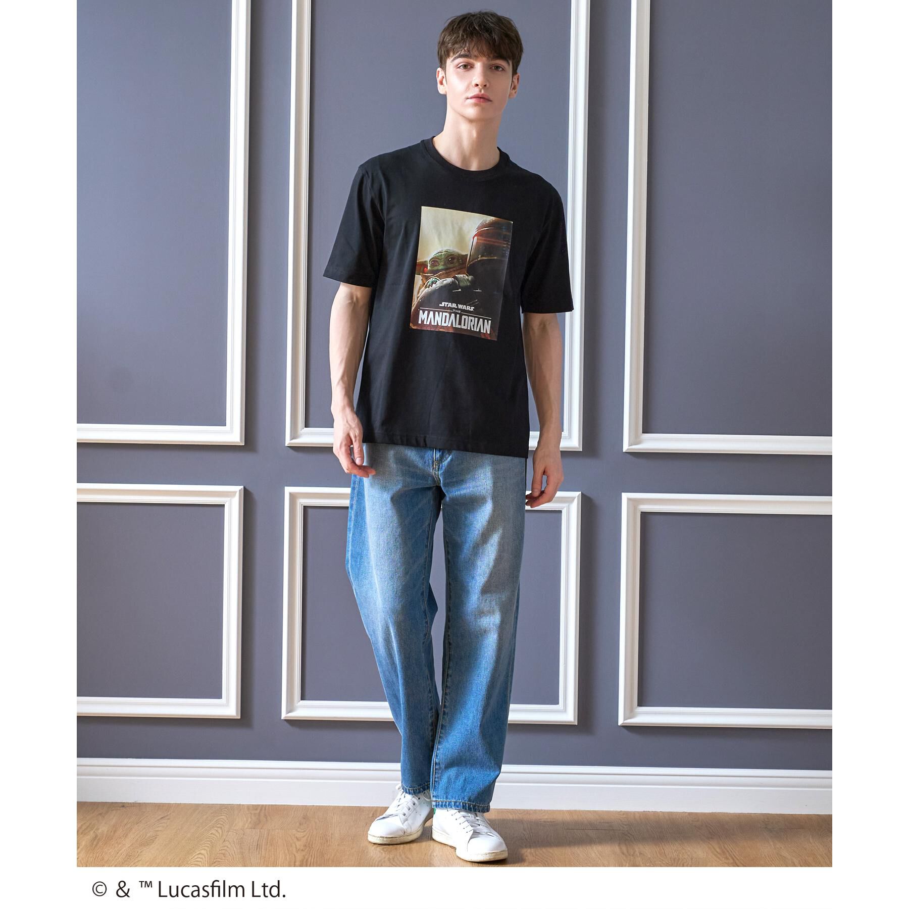 DRESSTERIOR「STAR WARS マンダロリアン・アンド・グローグー Tシャツ」|Tシャツ・カットソー|