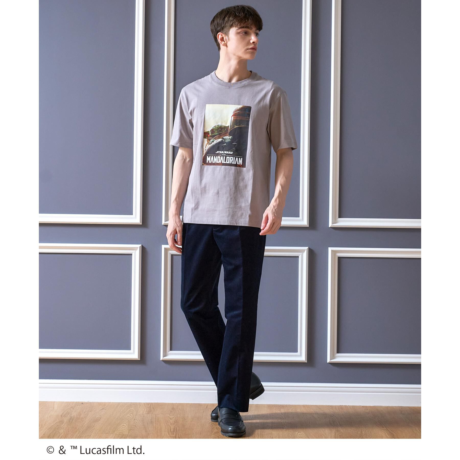 DRESSTERIOR「STAR WARS マンダロリアン・アンド・グローグー Tシャツ」|Tシャツ・カットソー|
