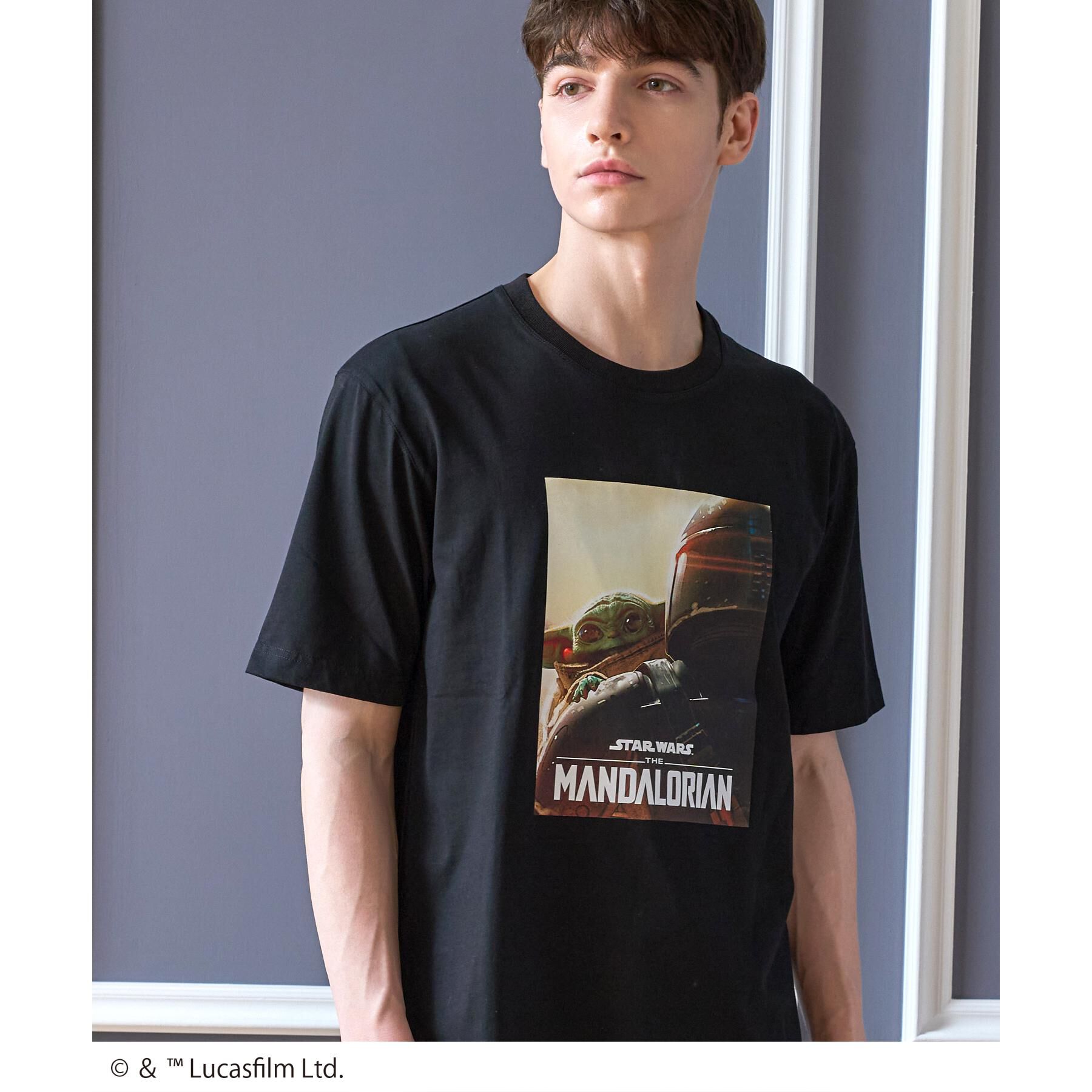 DRESSTERIOR「STAR WARS マンダロリアン・アンド・グローグー Tシャツ」|Tシャツ・カットソー|