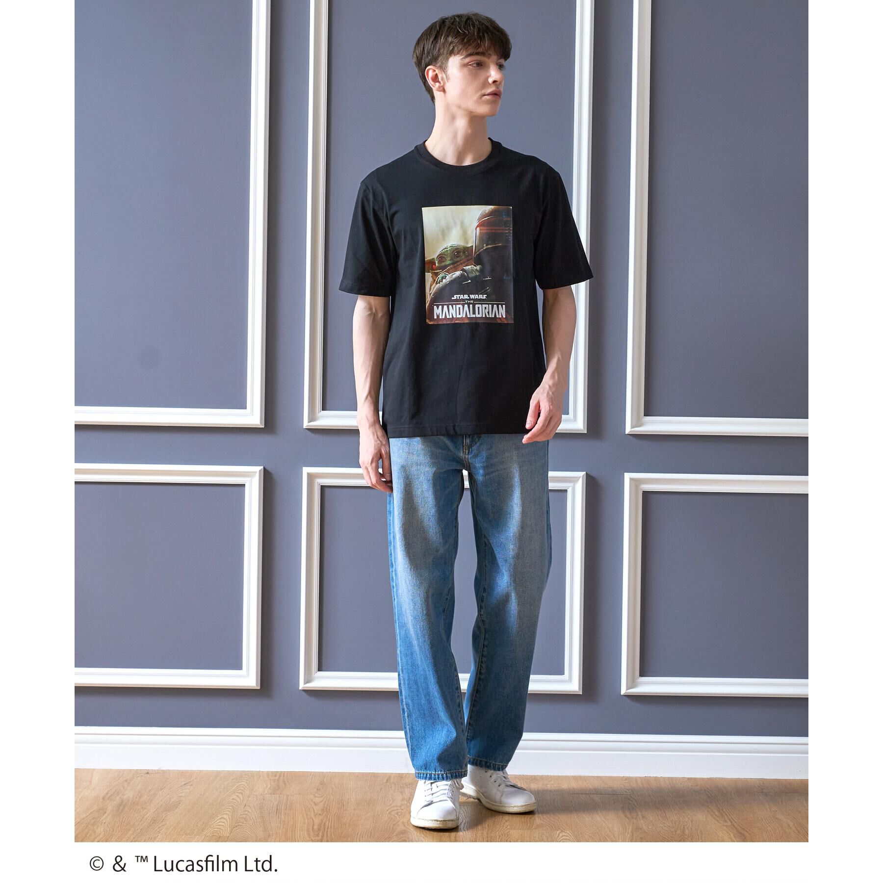 DRESSTERIOR「STAR WARS マンダロリアン・アンド・グローグー Tシャツ」|Tシャツ・カットソー|