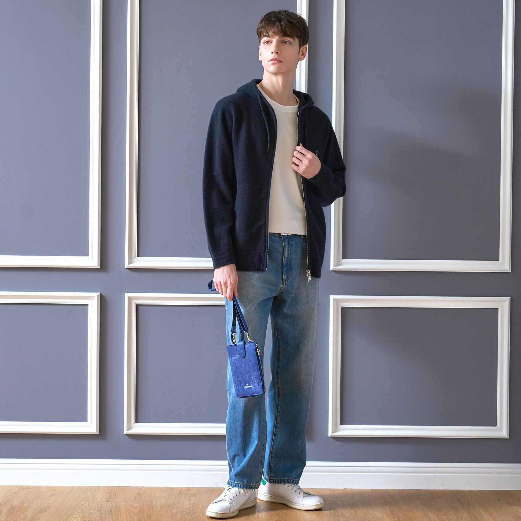 DRESSTERIOR「◆ホールガーメント（R） ウールカシミヤ ジップパーカー」|パーカー|