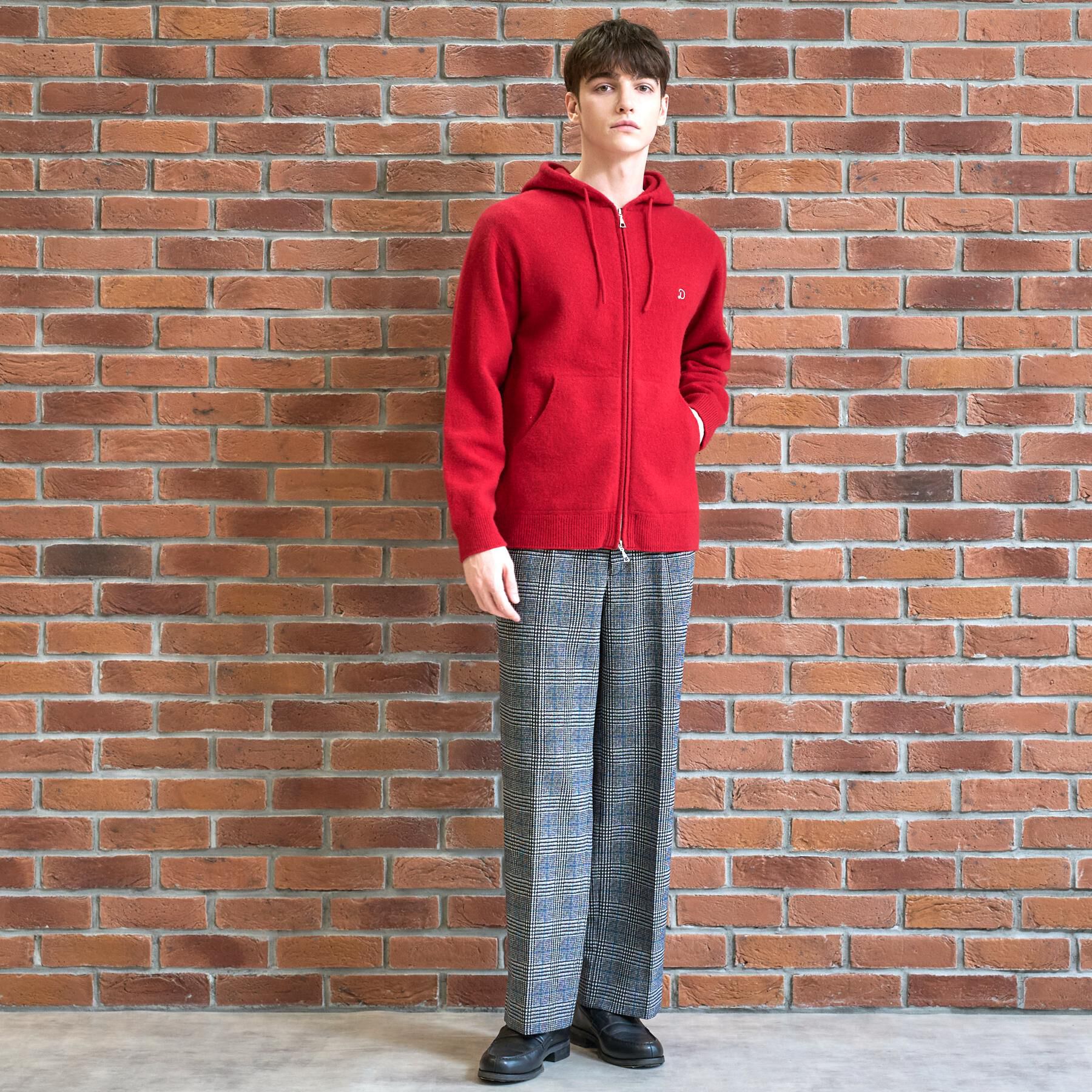 DRESSTERIOR「◆ホールガーメント（R） ウールカシミヤ ジップパーカー」|パーカー|