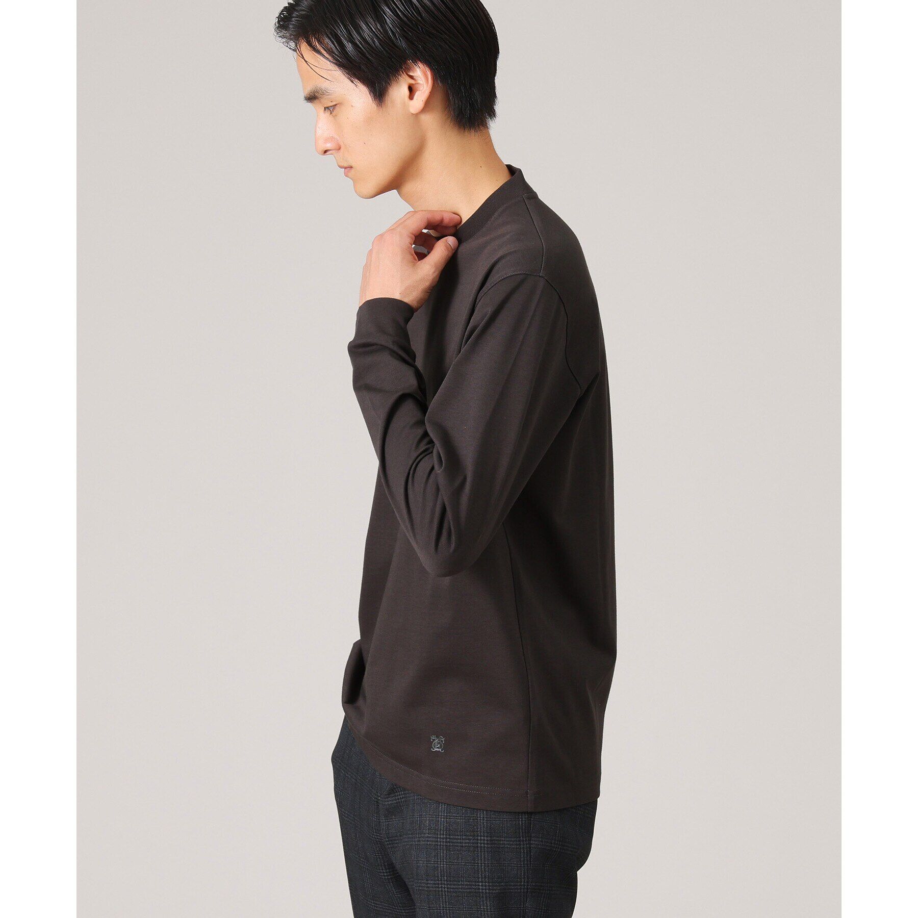 TAKEO KIKUCHI「【抗菌防臭/ジャケット対応】テーラード 長袖Tシャツ」|Tシャツ・カットソー|