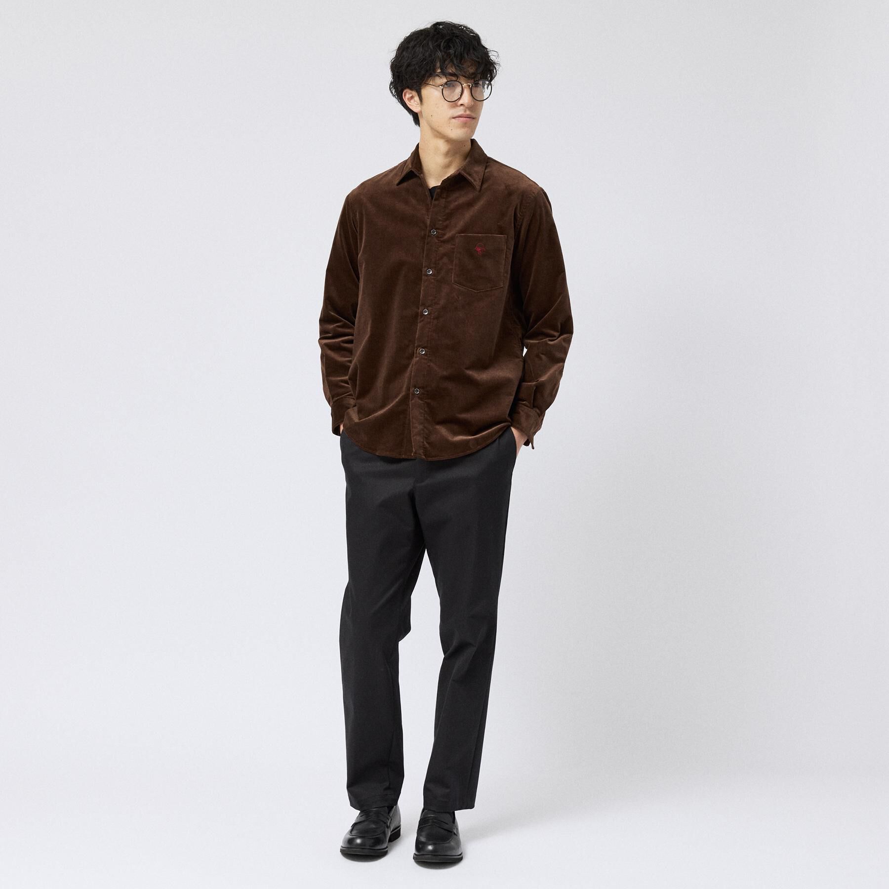 TAKEO KIKUCHI「ストレッチ コーデュロイ シャツ」|シャツ・ブラウス|
