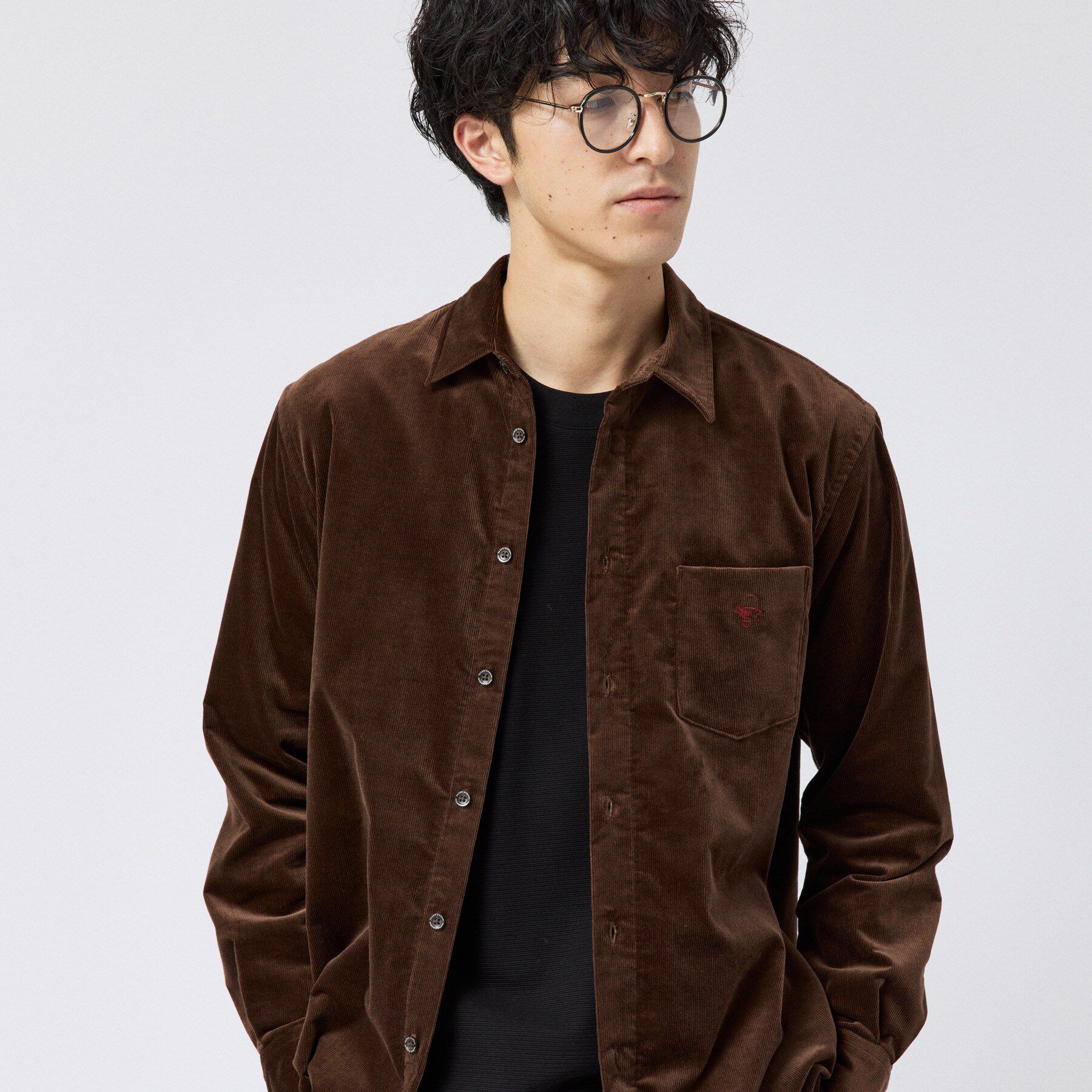 TAKEO KIKUCHI「ストレッチ コーデュロイ シャツ」|シャツ・ブラウス|