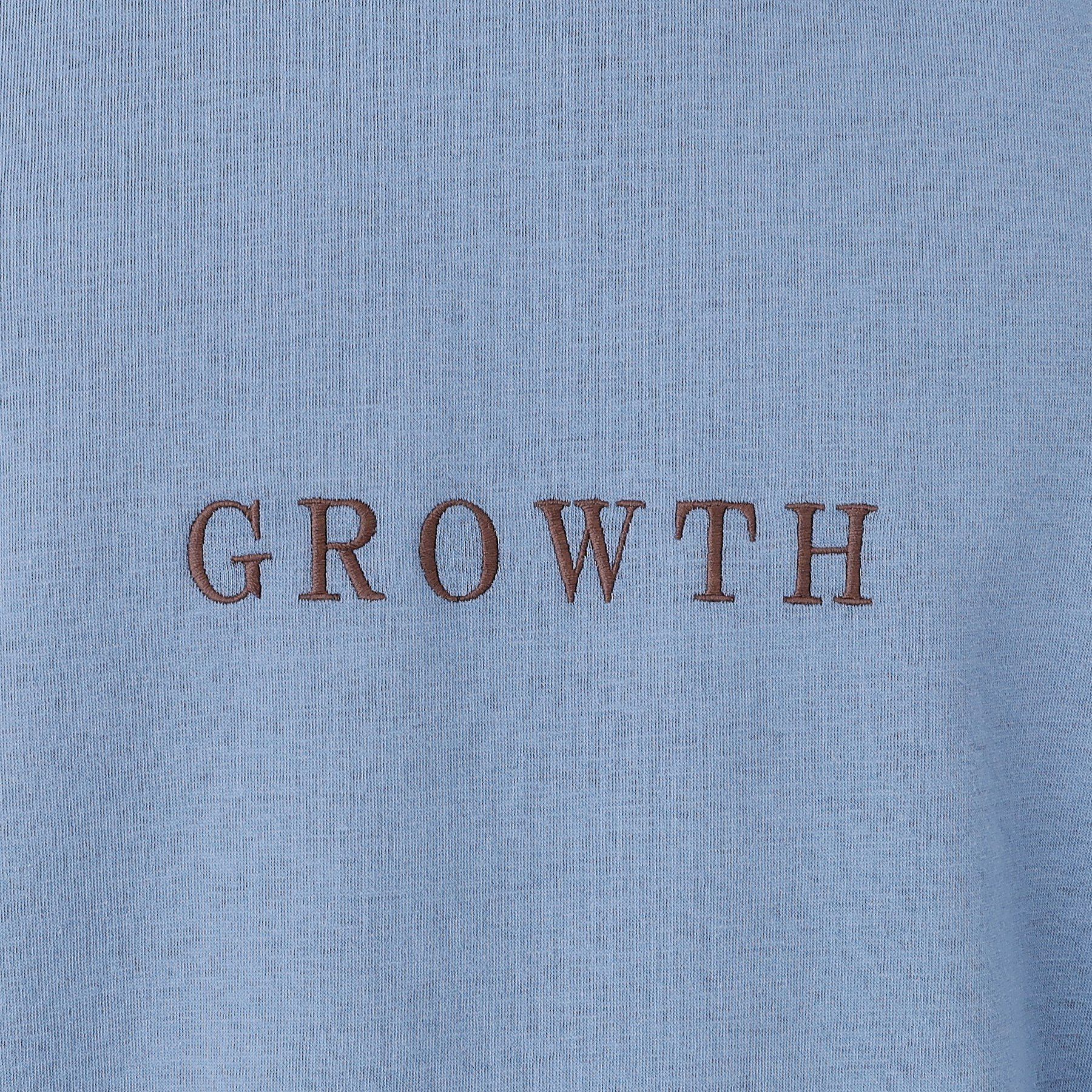 THE SHOP TK「配色刺繍6分袖Tシャツ 【ビッグシルエット／洗濯機OK】」|Tシャツ・カットソー|