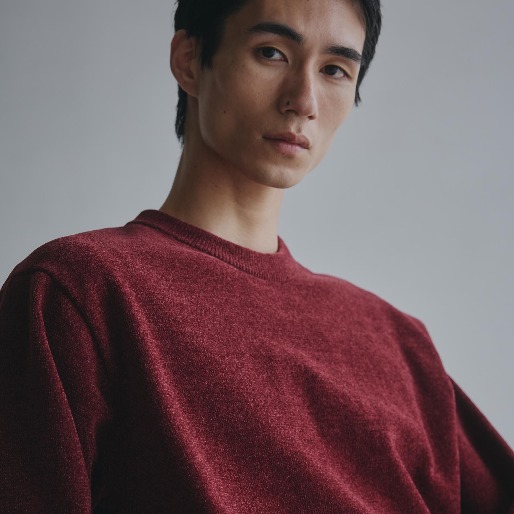 THE SHOP TK「【触れるたびに心地良い】ライトモールニット　洗濯機OK/ユニセックスでおすすめ！」|ニット・セーター|