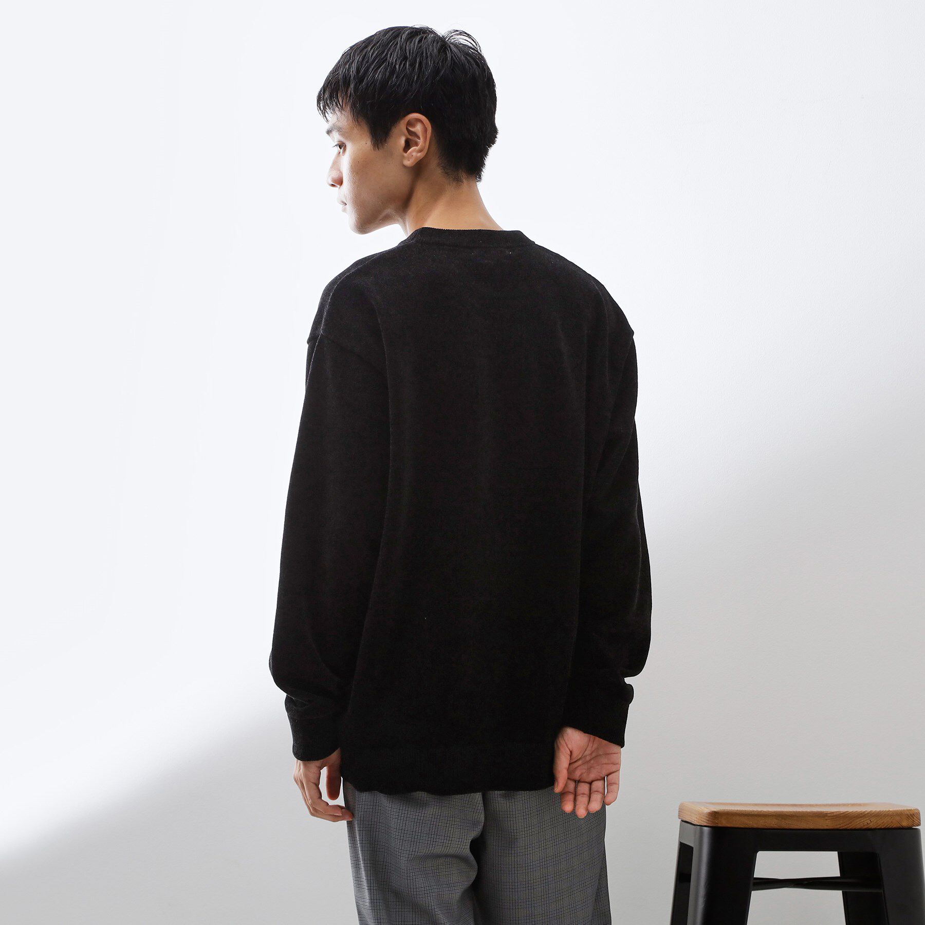 THE SHOP TK「【触れるたびに心地良い】ライトモールニット　洗濯機OK/ユニセックスでおすすめ！」|ニット・セーター|