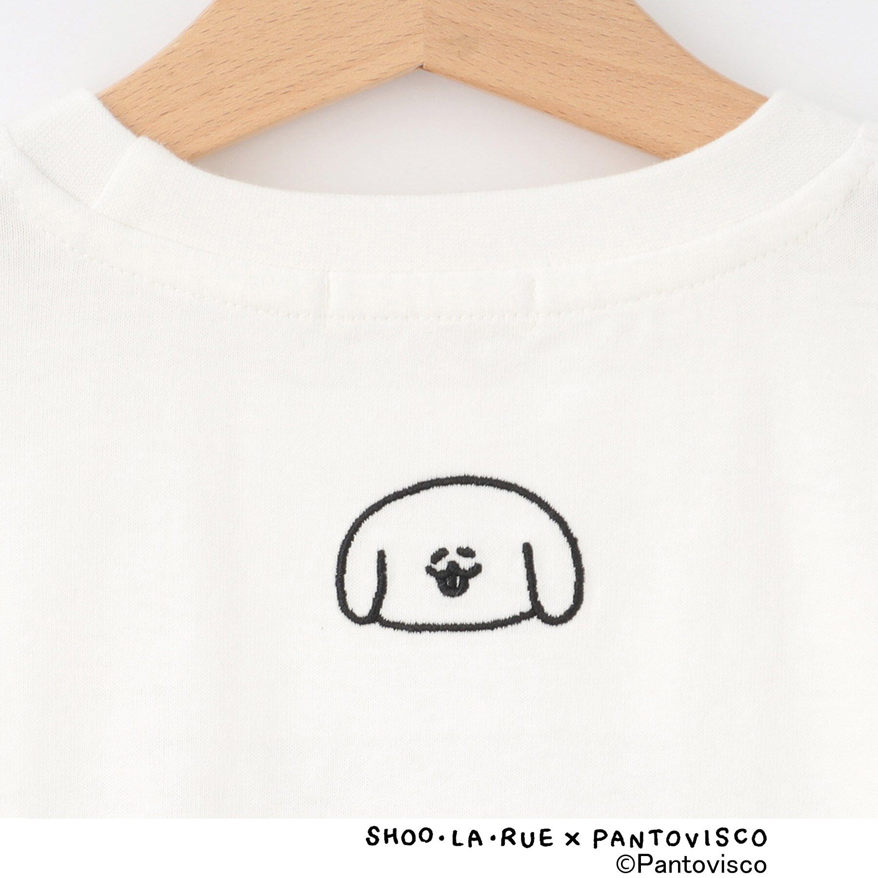 SHOO･LA･RUE「【パントビスコ／ぺろち】プリントTシャツ」|Tシャツ・カットソー|